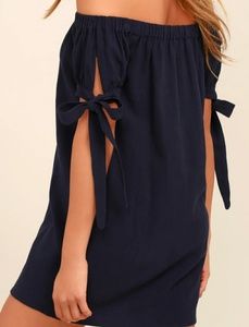 Lulus off shoulder top “firm price”